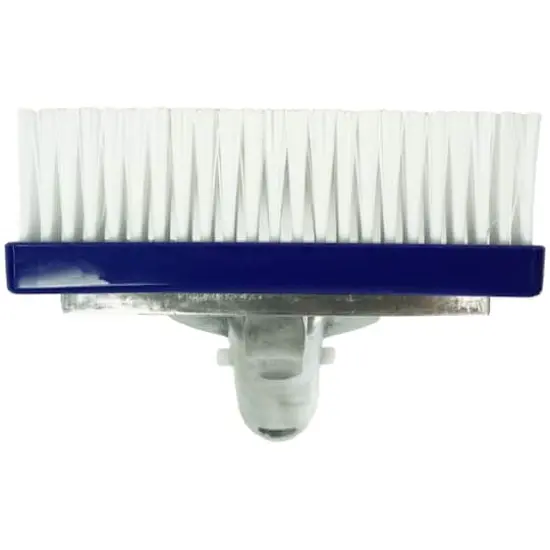 Pool Central 5.5" Blue Swimming Pool Bristle Brush Head with Handle {4}