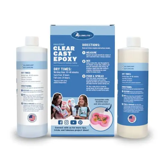 Alumilite&trade; 32oz. Amazing Clear Cast Epoxy {4}