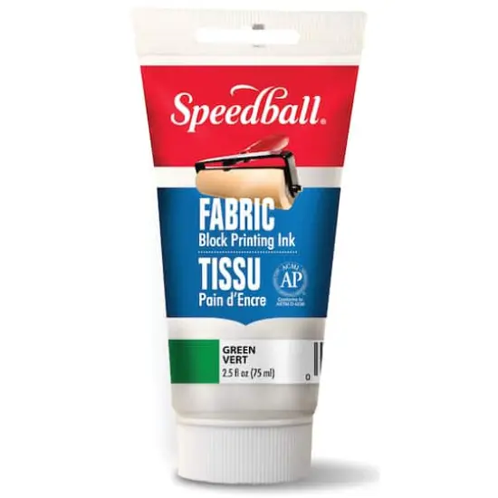 Speedball&reg; Fabric Block Printing Ink, 2.5oz. Green {1}