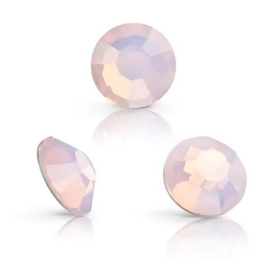Preciosa MAXIMA SS7 Flat Back Czech Crystals, 144ct. Rose Opal {4}