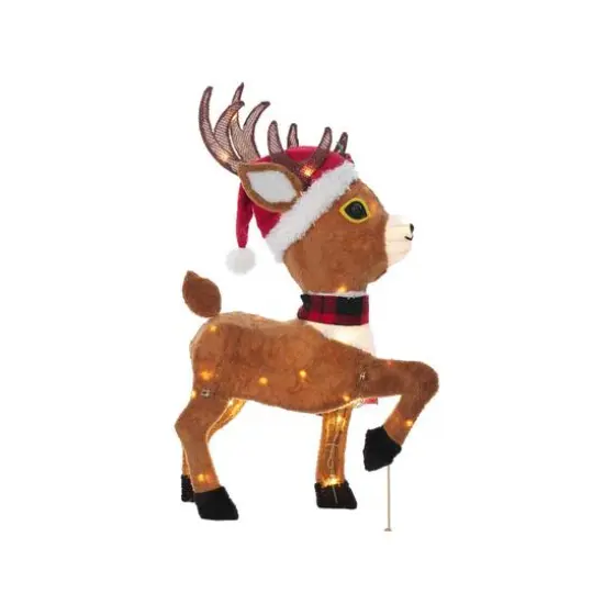36" Plush Reindeer Figurine {6}