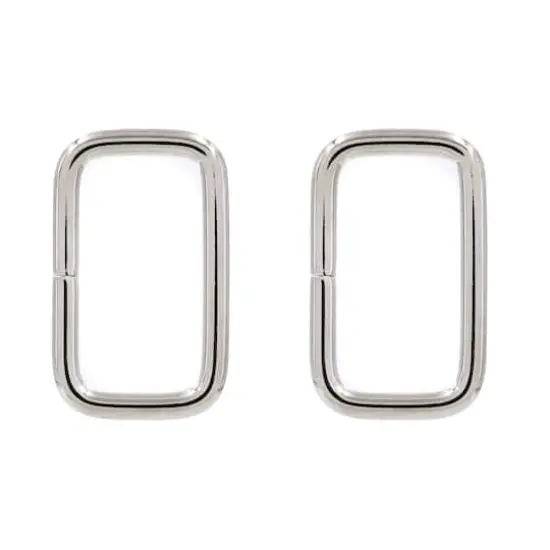 Rhodium Rectangle Rings, 2ct. by Bead Landing&trade; {1}
