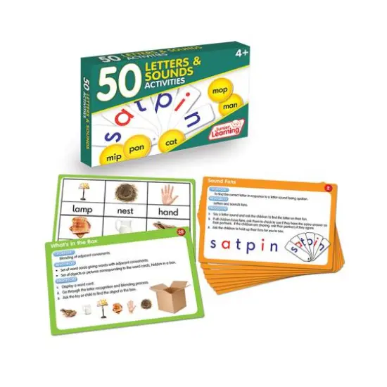 Junior Learning&reg; 50 Letters & Sounds Activities Learning Set {3}