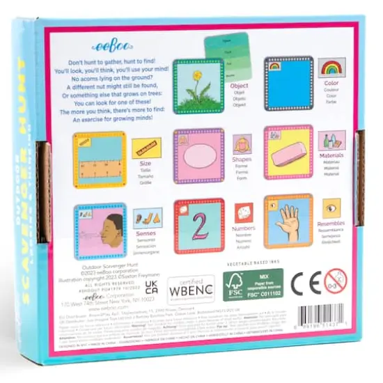 eeBoo Outdoor Scavenger Hunt Game {4}