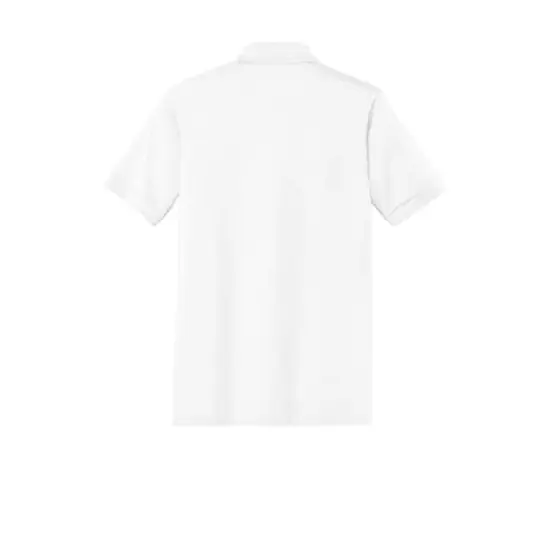 Port & Company&reg; Neutrals Core Blend Jersey Knit Polo White {4}