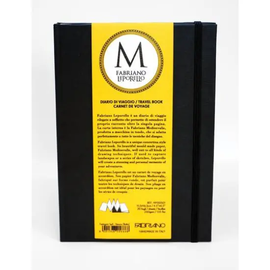 Fabriano&reg; Leporello Travel Book, 4.5'' x 6.5'' {1}