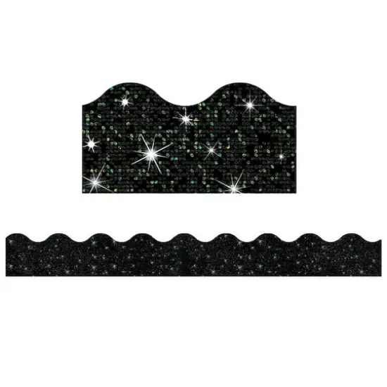 Terrific Trimmers&reg; Sparkle Borders, 32.5ft. Black Sparkle {1}