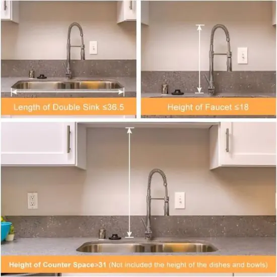 Silver Stainless Steel Adjustable Dish Racks {8}