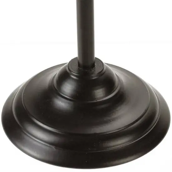 15" Decorative Medium Golden Luster Brown Stemmed Votive Candle Holder {4}