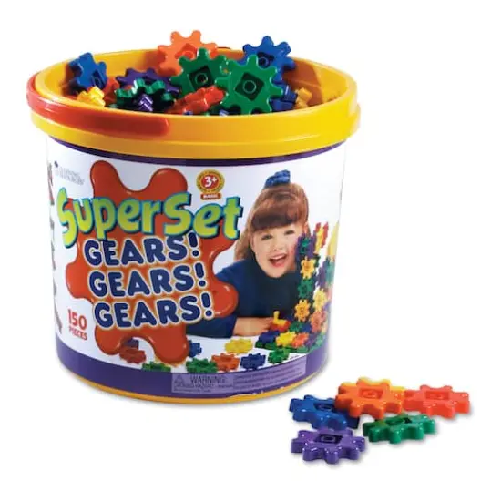 Learning Resources&reg; Gears! Gears! Gears! 150-Piece Super Set {3}
