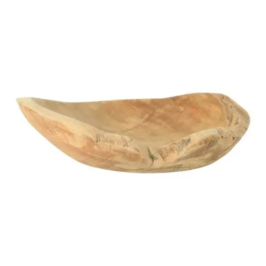 Hello Honey&reg; 4" Assorted Small Teak Wood Bowl {6}