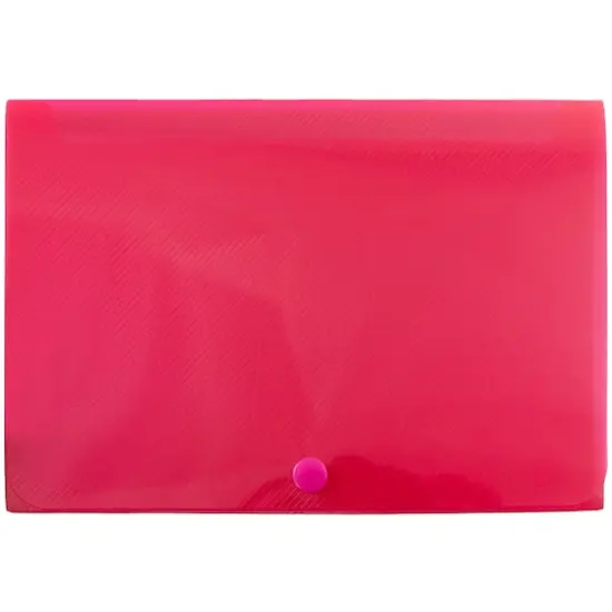 JAM Paper Red Plastic Index Card Case {1}