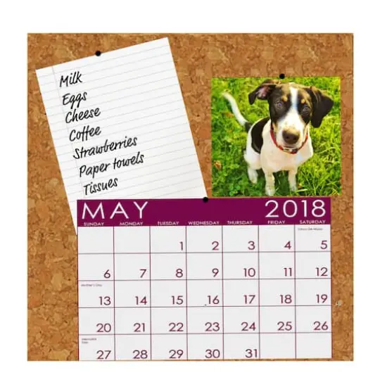 Flipside Products 6" x 6" Natural Cork Tiles, 3 Packs of 4 {4}