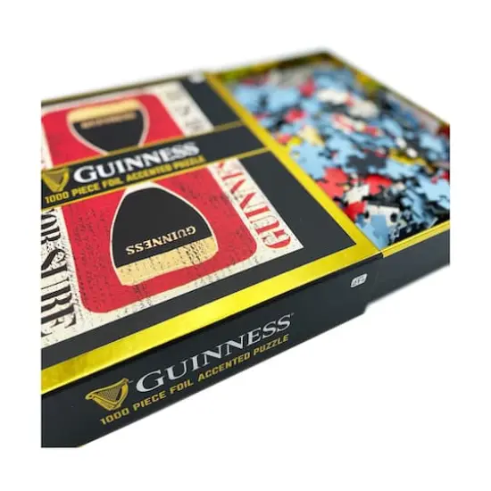 Guinness Foil Accented Puzzle - Retro: 1000 Pcs {6}