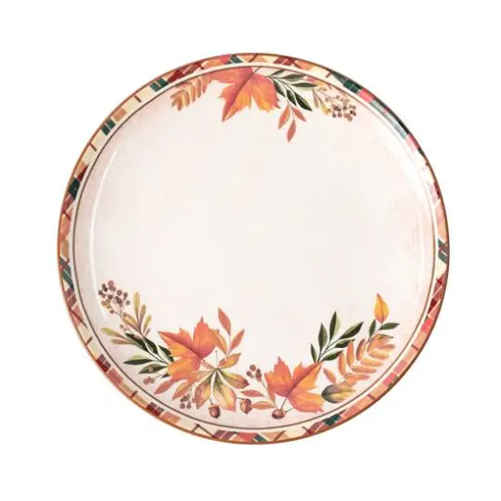 10" Leaf Ceramic Dinner Plate by Ashland&reg; {1}