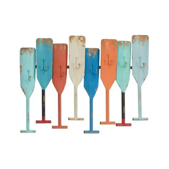 Multicolor Iron Coastal Wall Hook {1}