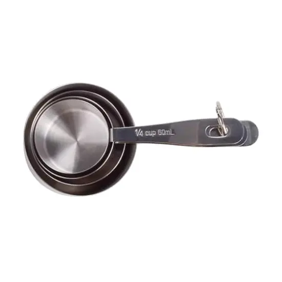 Stainless Steel Measuring Cup Set by Celebrate It&reg; {4}
