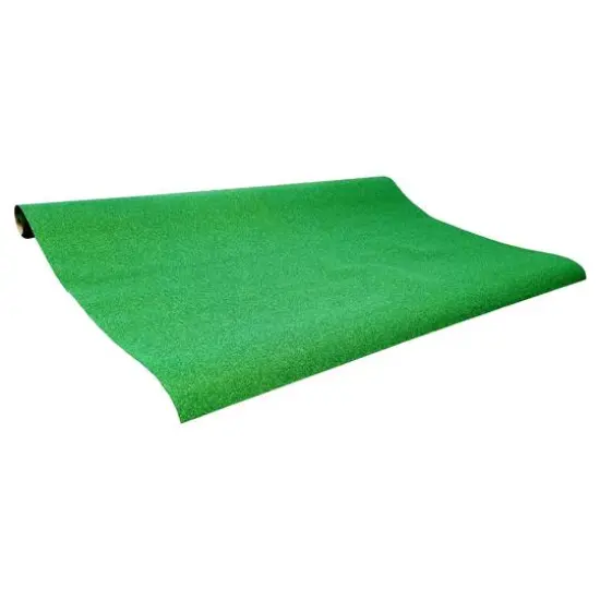 JTT Scenery Products Medium Green HO Scale Grass Mat, 50" x 100" {1}