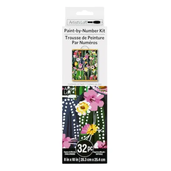 Blooming Cacti Paint-by-Number Kit by Artist's Loft&reg; {4}