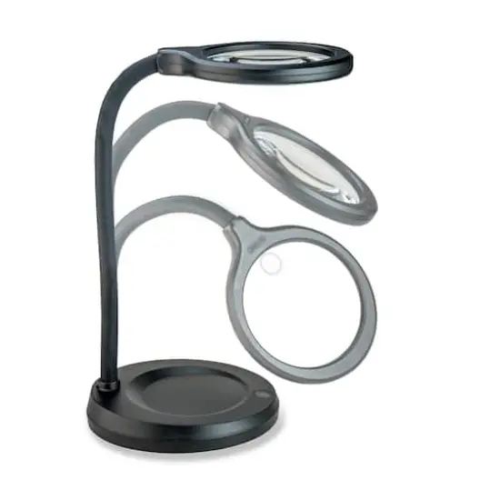 LED Desktop Magnifier by Loops & Threads {4}