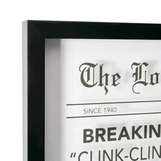 American Art Decor Los Angeles Post Printed Glass Framed Wall Decor {4}