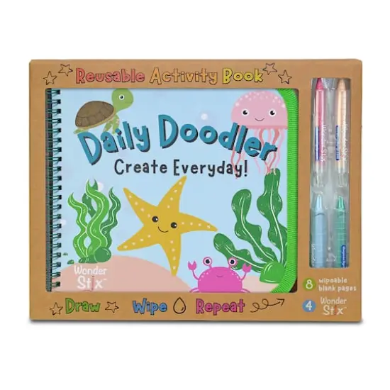 The Pencil Grip&trade; Sea Life Daily Doodler Reusable Activity Book Kit {1}