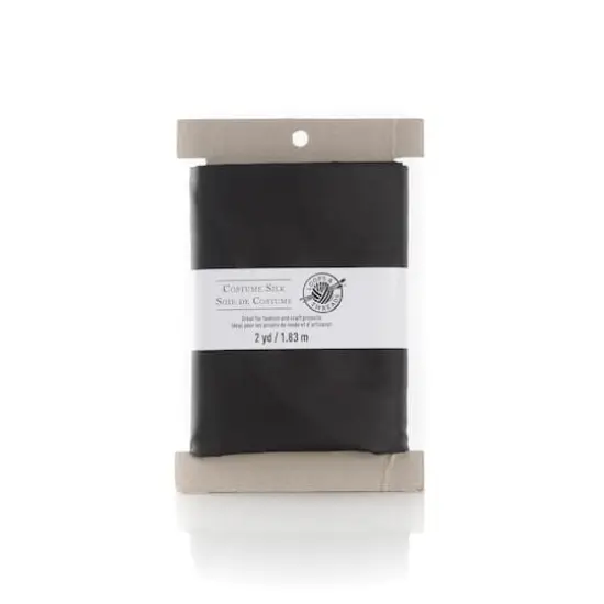 Costume Silk Fabric Bundle by Loops & Threads&reg;Black {1}