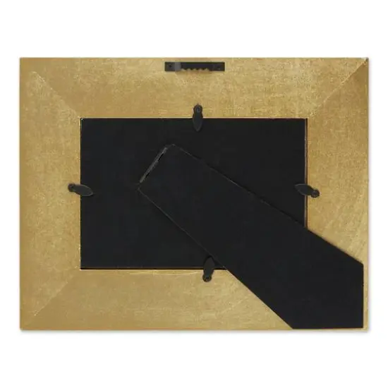 DII&reg; Antique Gold Rub Farmhouse 4" x 6" Picture Frame {3}