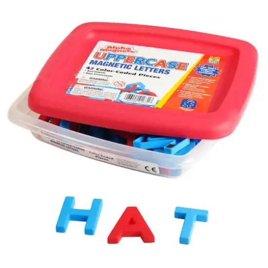 Educational Insights Color-Coded Uppercase AlphaMagnets {1}