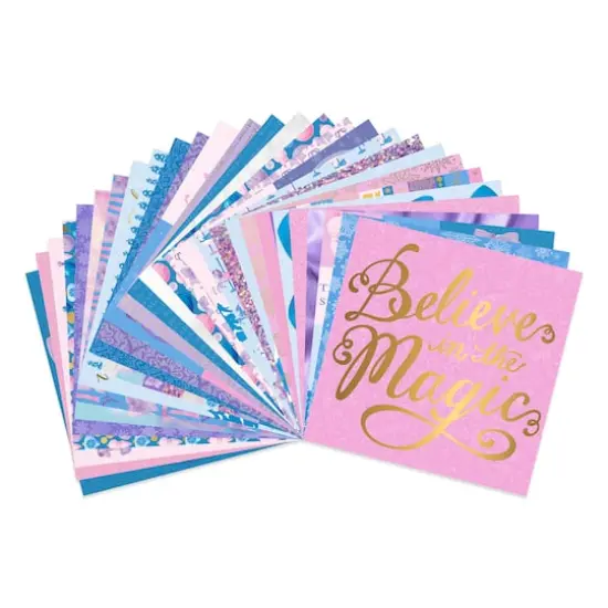 12" x 12" Frosted Fairytale Paper Pad, 58 Sheets by Recollections™ {3}