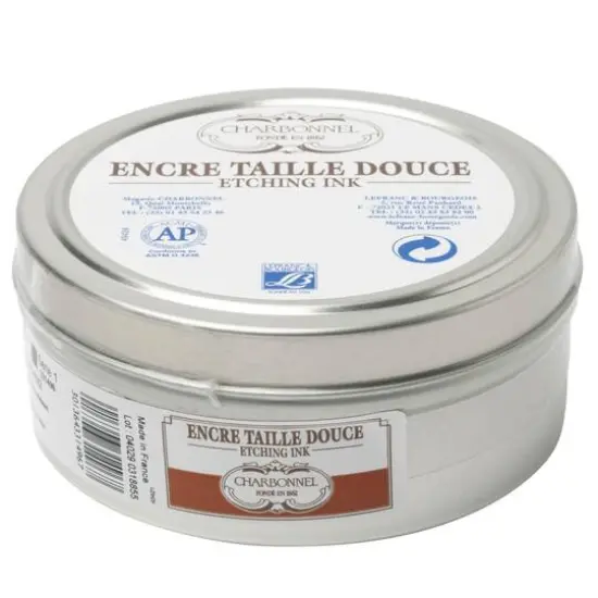 Charbonnel Etching Ink, 200mL Red Ochre {4}