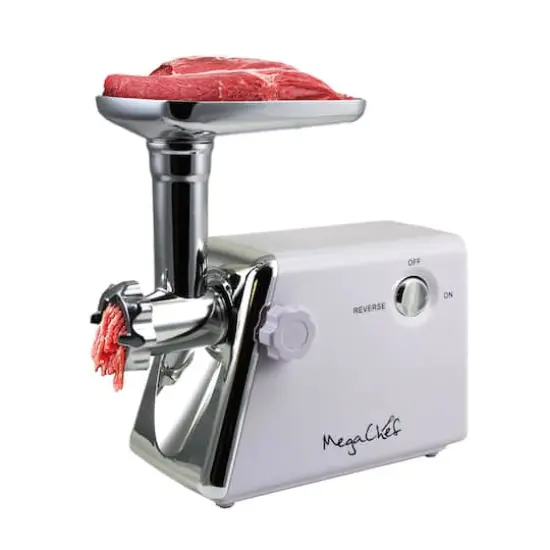 MegaChef 1200 Watt Ultra Powerful Automatic Meat Grinder {3}