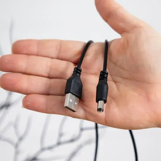 2ft. Pre-Lit LED Deluxe Black Twig Artificial Halloween Tree {7}