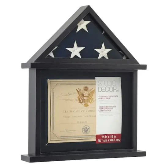 Flag & Certificate Display Case by Studio D&eacute;cor&reg; {5}