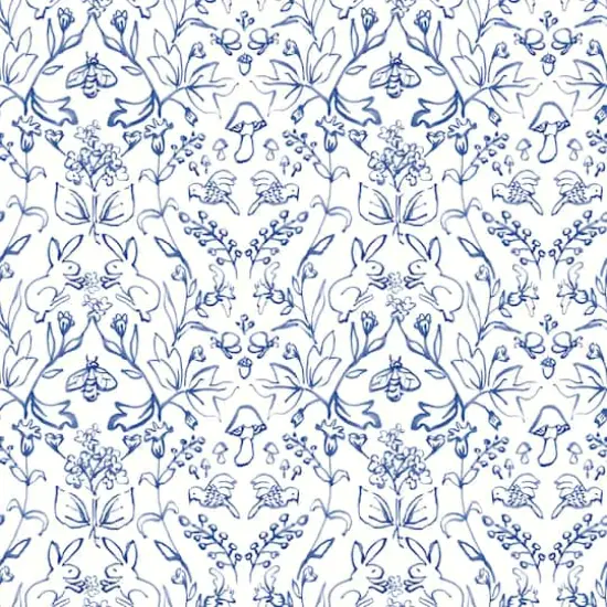 RoomMates Meadow Blue Peel & Stick Wallpaper {1}