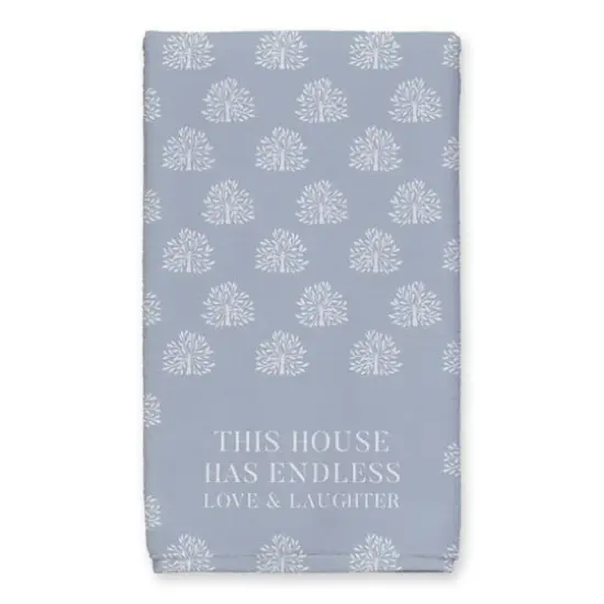 Endless Laughter & Love Tea Towel Set Blue {3}