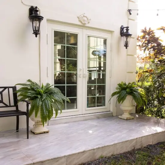 40" UV-Resistant Artificial Boston Ferns, 2ct. {3}