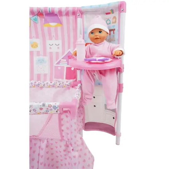 509 Crew BnB Pink Doll Furniture Set {8}