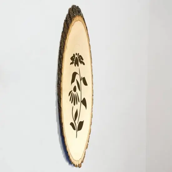 Wilson 2ft. Basswood Elongated Round Slice, 3ct. {6}