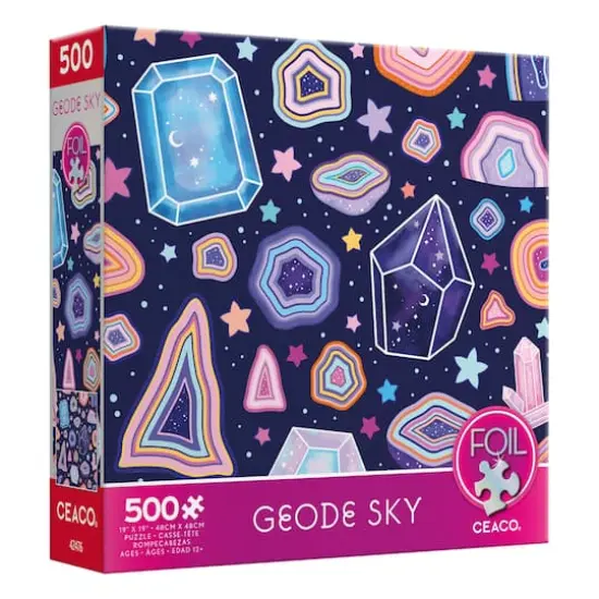 Assorted Foil 500 Piece Puzzle {10}