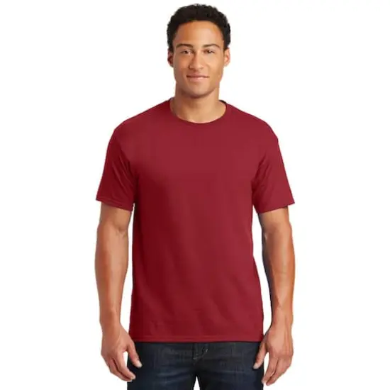 JERZEES&reg; Dri-Power&reg; Colors 50/50 Cotton/Poly T-Shirt Crimson {4}