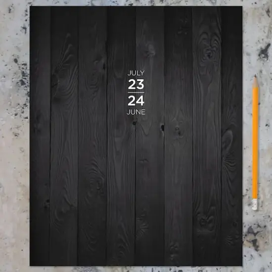 TF Publishing 2023 - 2024 Simply Black Large Monthly Planner {5}