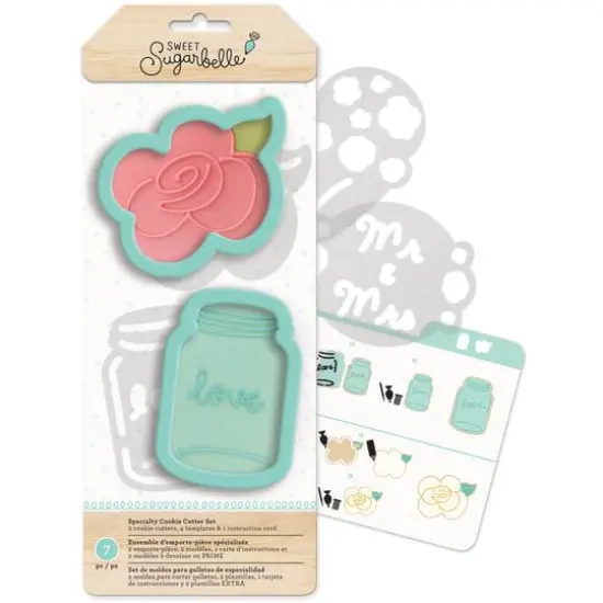 Sweet Sugarbelle&reg; Country Rose Specialty Cookie Cutter Set {3}