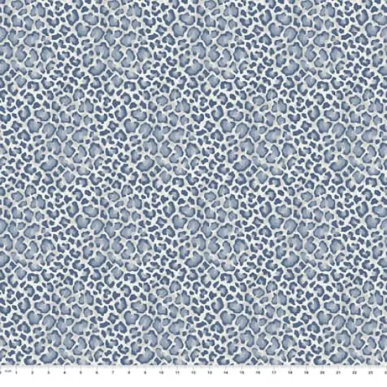 Springs Creative Modern Coastal Russo Raffia Chambray Blue Fabric {1}