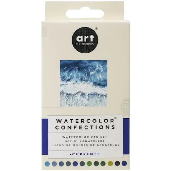 Prima&reg; Watercolor Confections Currents Watercolor Pans {6}