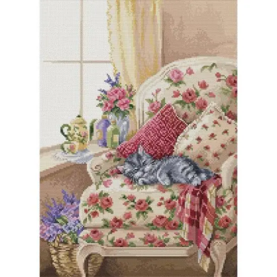 Luca-S Sweet Dreams Counted Cross-Stitch Kit {1}