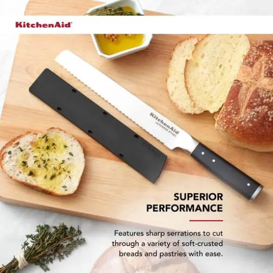 KitchenAid Gourmet 8" Bread Knife with Sheath {3}