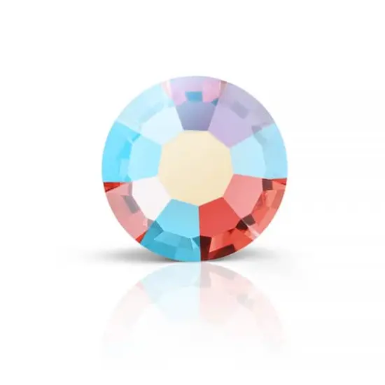 Preciosa MAXIMA SS7 Flat Back Czech Crystals, 144ct. Padparadscha AB {1}