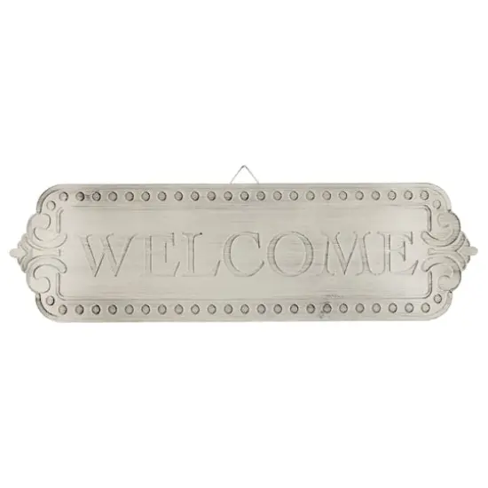 18" x 5.25" Metal Welcome Wall D&eacute;cor by Ashland&reg; {1}