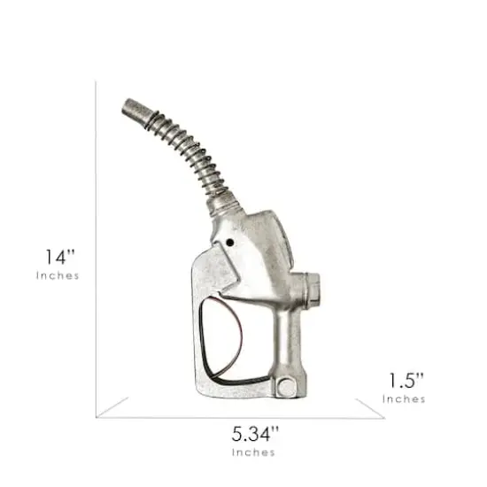 American Art Decor Texaco Metal Gas Nozzle Wall Decor 5.75" x 14.5" Sign {8}